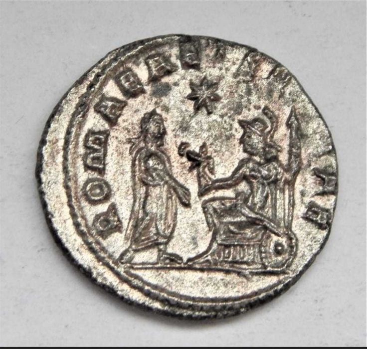 Moeda Império Romano. Salonina (Augusta, 254-268 d.C.)