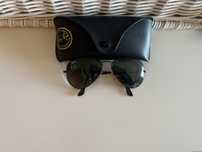 Óculos Ray-ban aviator pretos