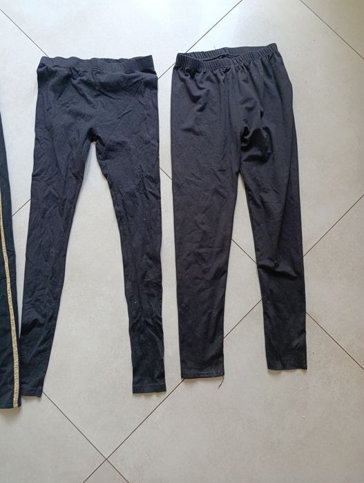 Legginsy 158 czarne