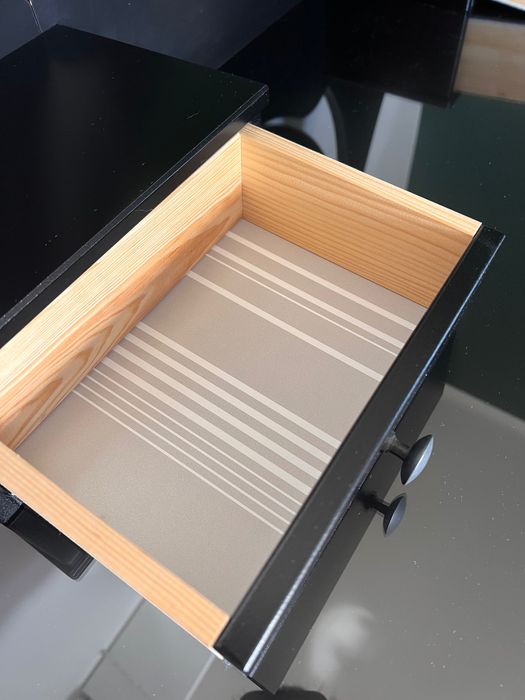 Toaletka Ikea Hemnes czarna