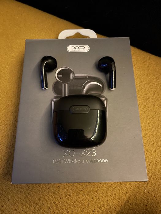 Słuchawki bezprzewodowe XO-X23 czarne