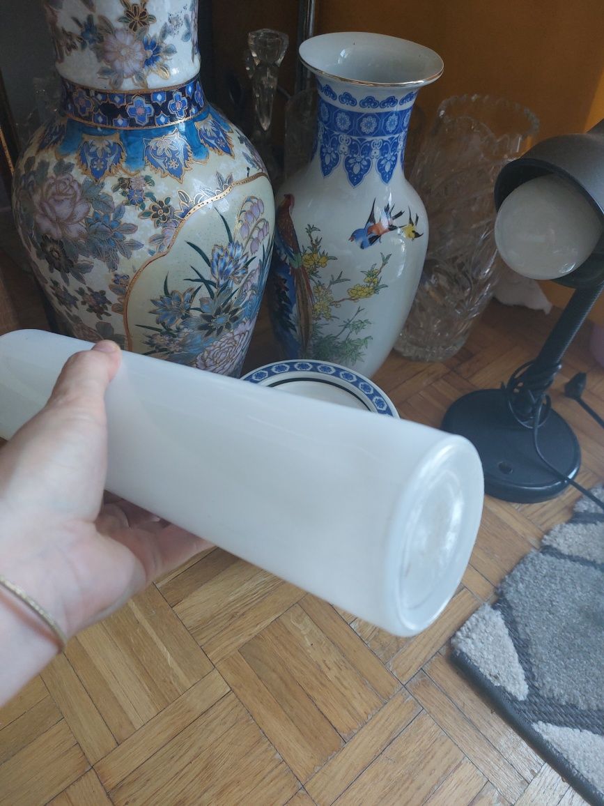 Wazon butelka szklana 34cm