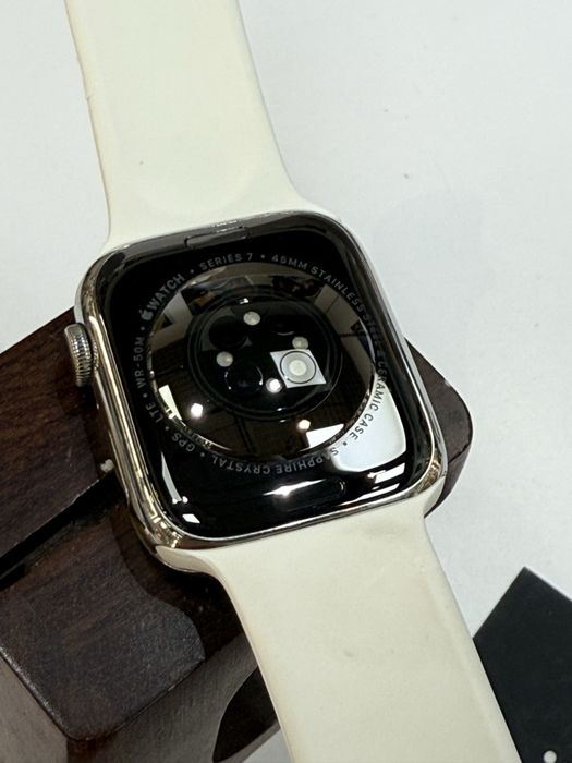 Оригінальні  apple watch series 7 44 stainless steel стальные стальні