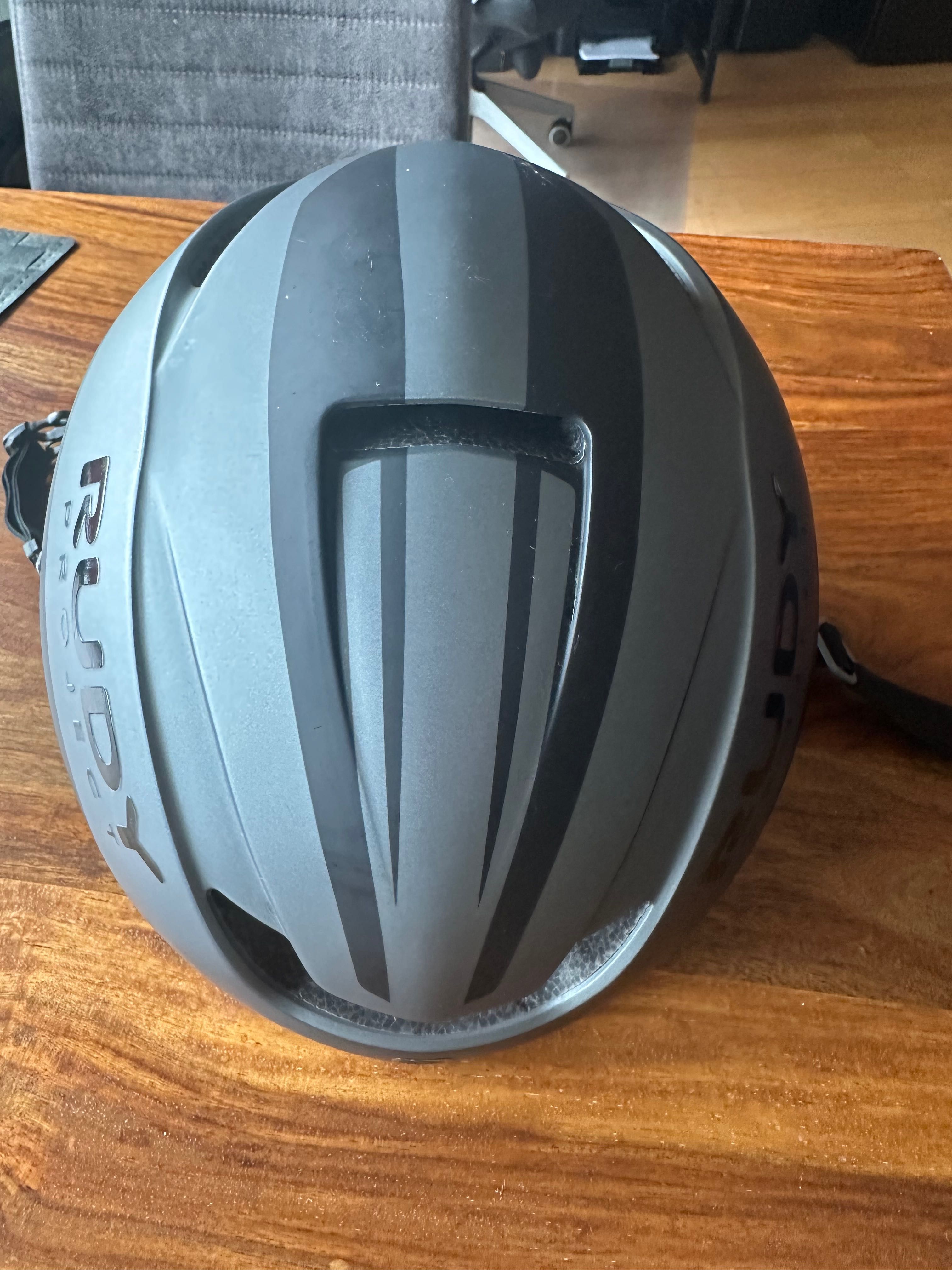 Kask aero rowerowy Rudy Project Volantis Black/Grey rozmiar L