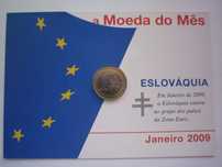 Moeda de um Euro - Eslováquia 2009