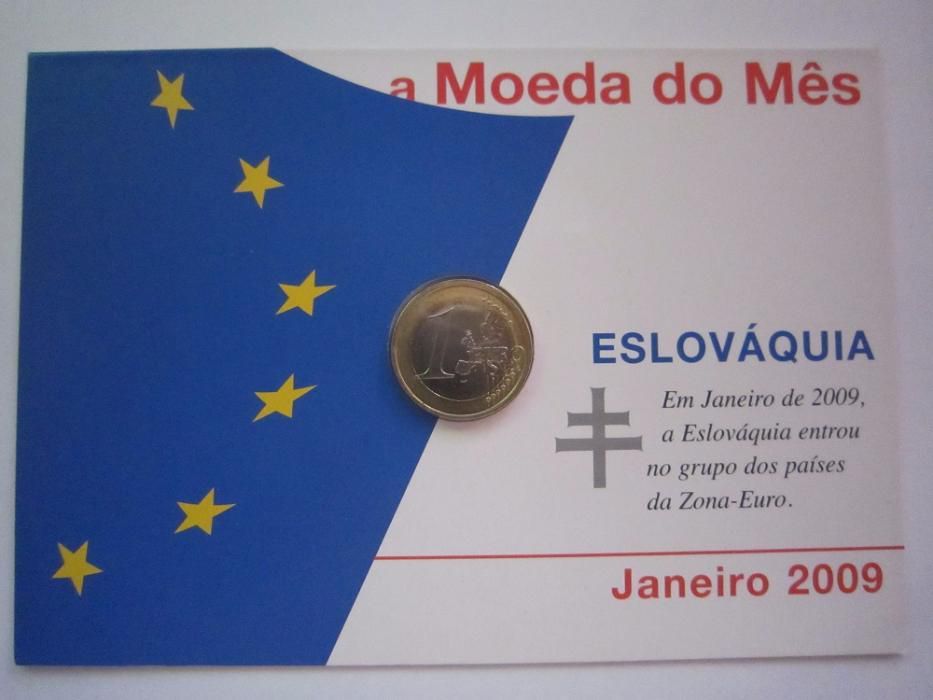 Moeda de um Euro - Eslováquia 2009