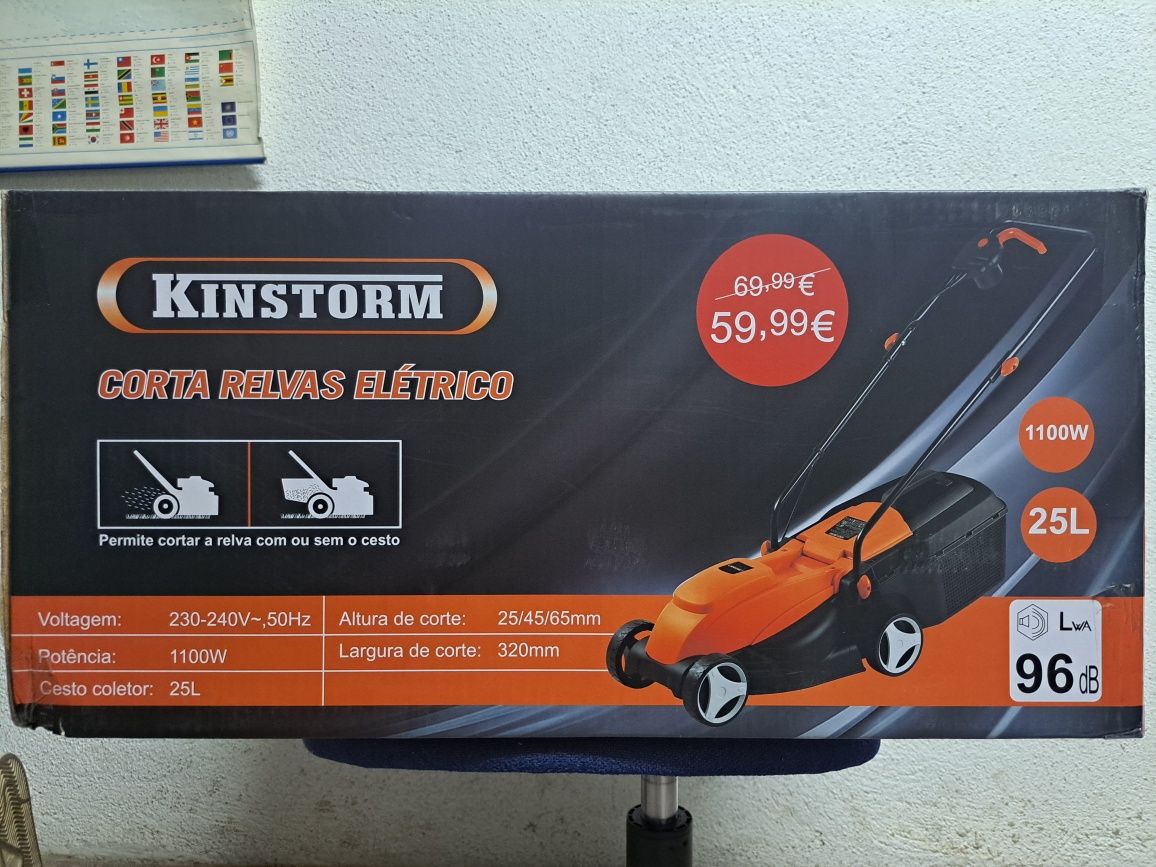 Corta relvas Kingstorm NOVO