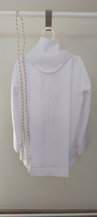 Strój komunia alba spodnie chłopiec