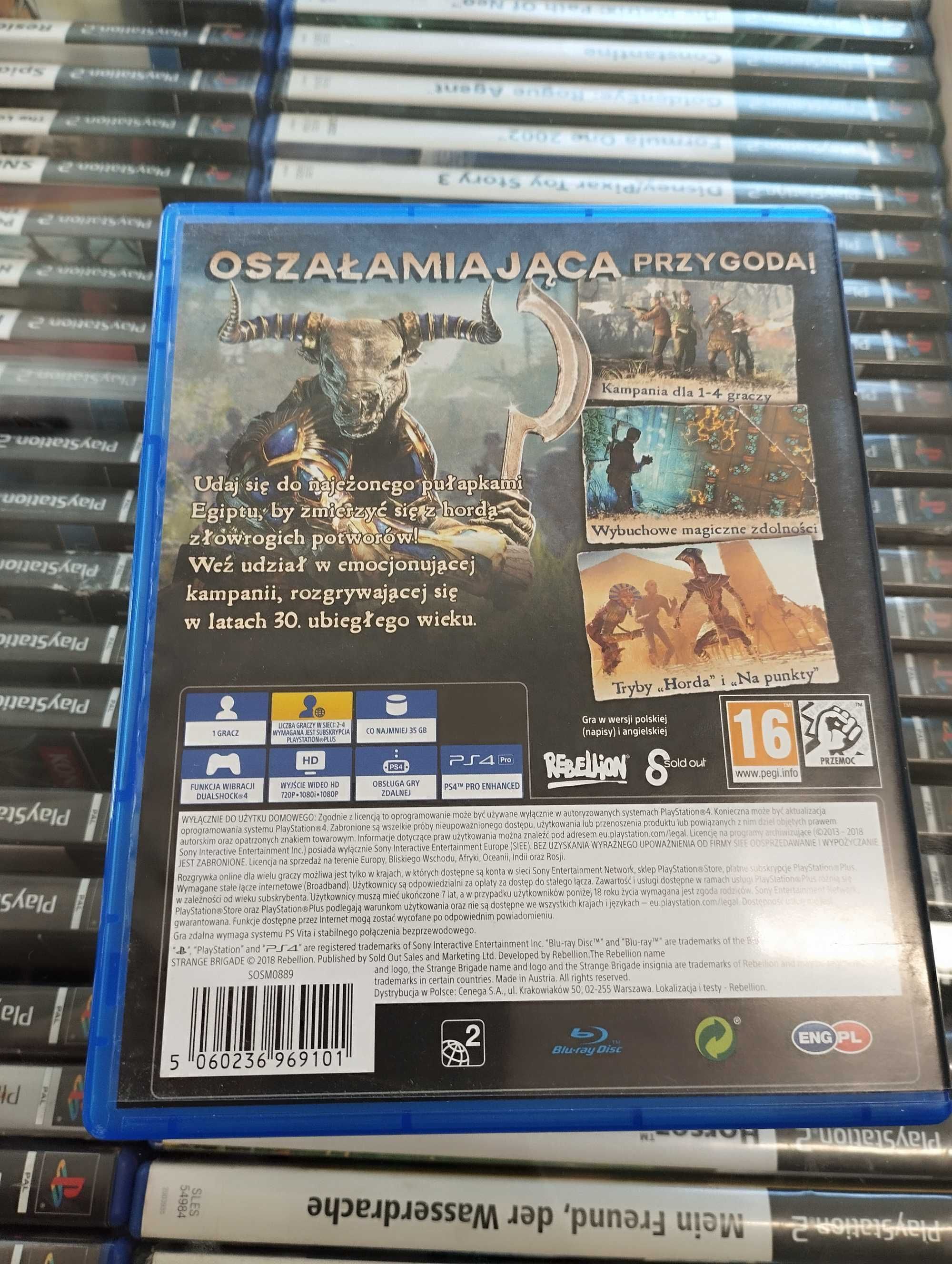 Strange Brigade [PS4] PL