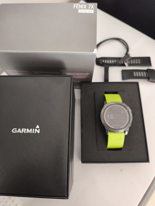 Garmin Fenix 7x safira solar