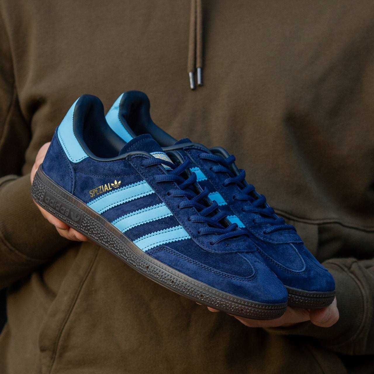 Мужские кроссовки Adidas Spezial Handball Blue 40-45 Новинка 2023! Топ