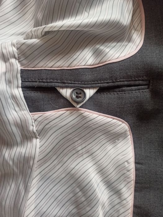 Szary damski żakiet