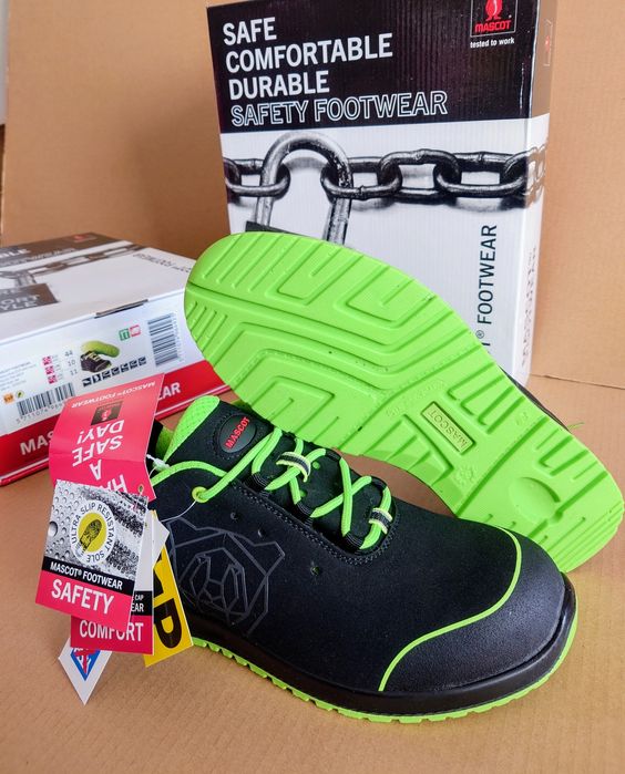 Buty Robocze Lekkie r.43 MASCOT z podnoskiem Półbuty BHP Ochronne S1P