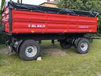 Przyczepa rolnicza HL 80.11 IFA 12Ton jak NOWA