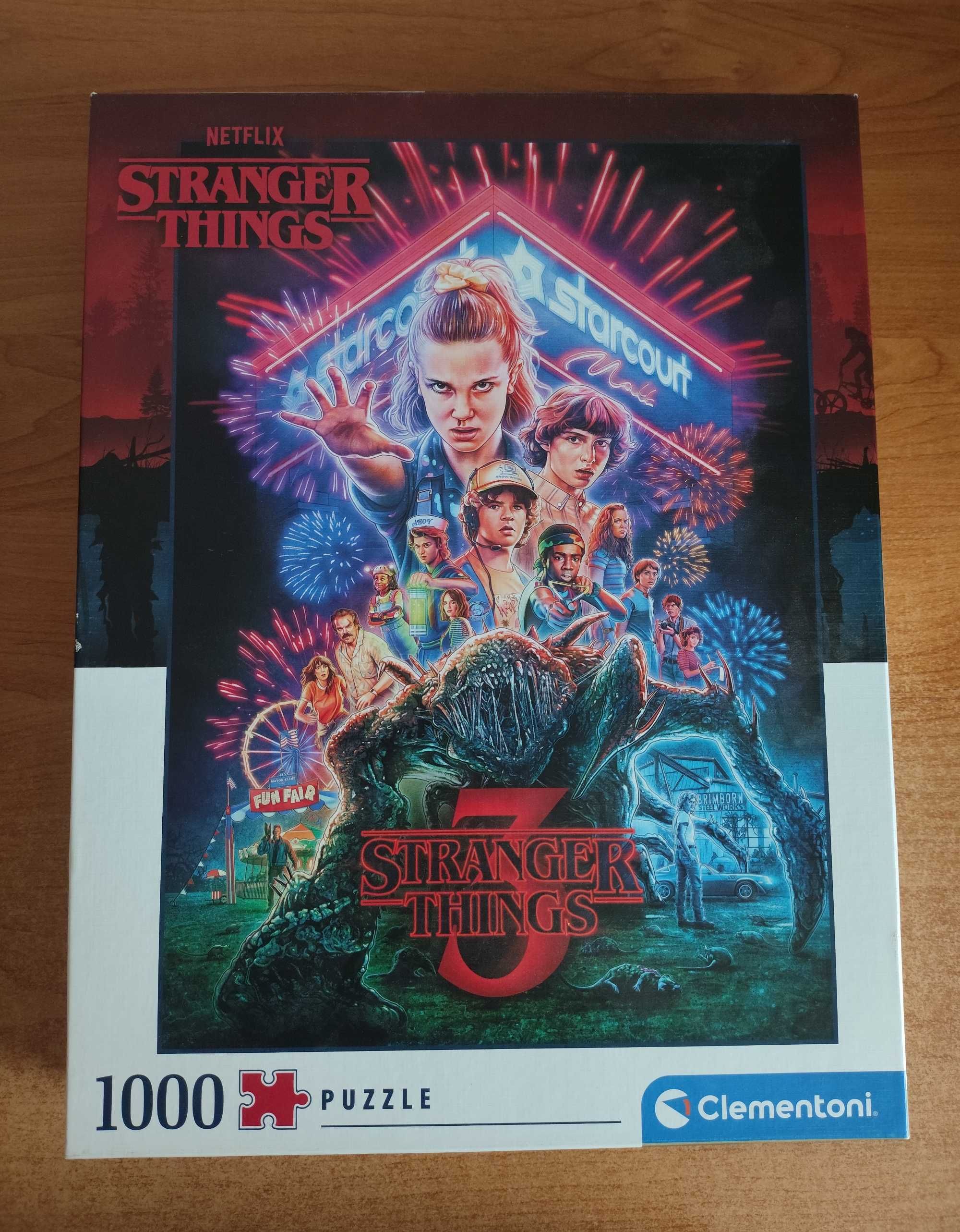 Puzzle Stranger Things, Clementoni, 1000 elementów