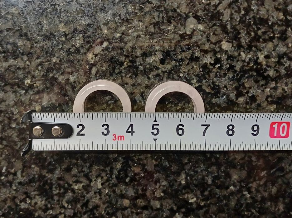 1 anel de quartzo (16 mm)