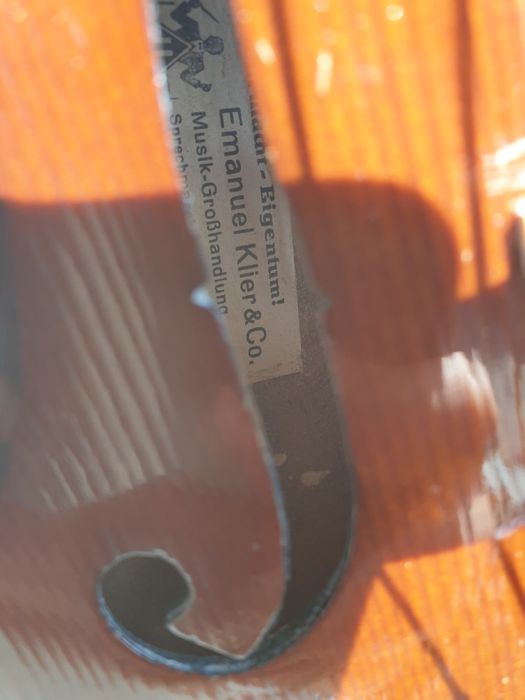 Skrzypce 4/4 Emanuel Klier , Schonbach