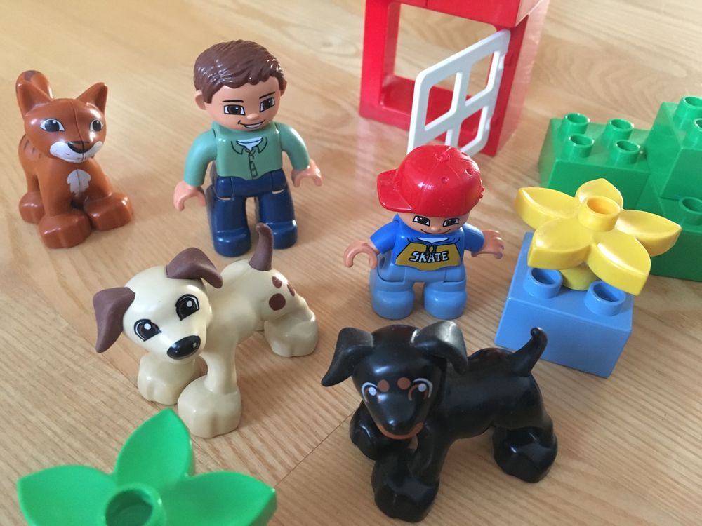 Lego Duplo Zwierzątka domowe bdb+