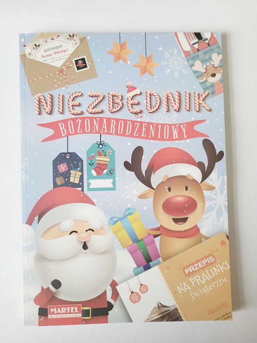 Niezbędnik Bożonarodzeniowy zeszyt zadań bombki list do Mikołaja 3+