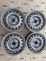 4x Komplet felg stalowych Honda Acord 6x15 ET60 4x114,3 Piasta 64,1