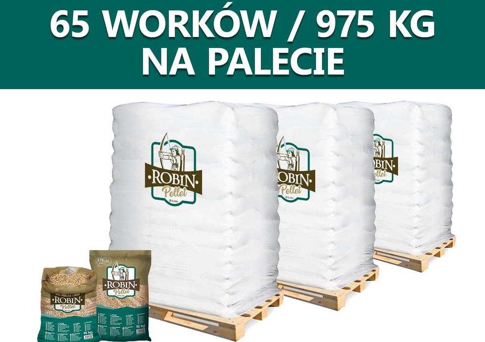 Pellet drzewny DZIERŻONIÓW, certyfikat A1 ENplus, TRANSPORT