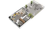 Wyjątkowy apartament z 40 m2 prywatnym tarasem – Ustka, Na Wydmie