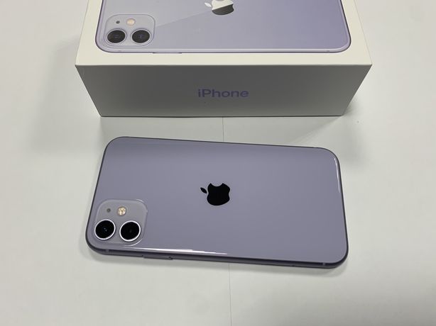Айфон / iPhone 11 128GB (Purple) Neverlock. Идеал