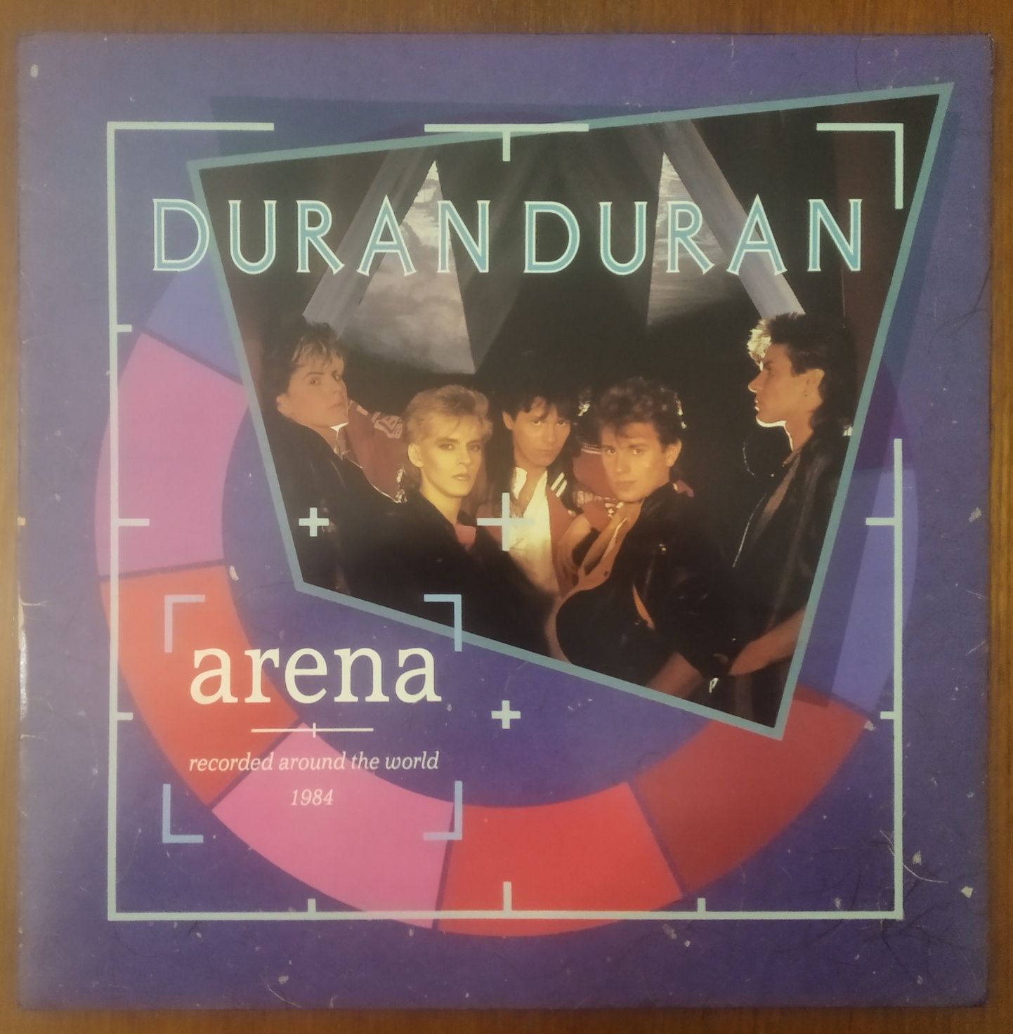 Duran Duran disco de vinil "Arena".