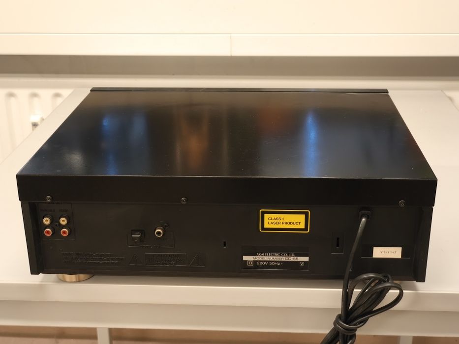 CD плеєр Akai CD-55 ! 2 ЦАПи AD1856N ! Зроблений у Японії !