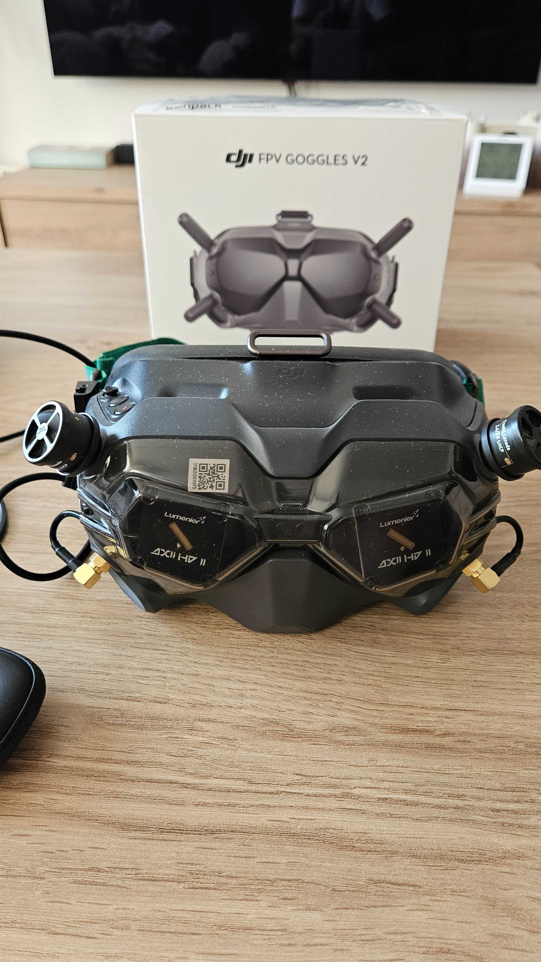 Gogle Dji Goggles v2  fpv  + anteny Lumenier, TrueRC
