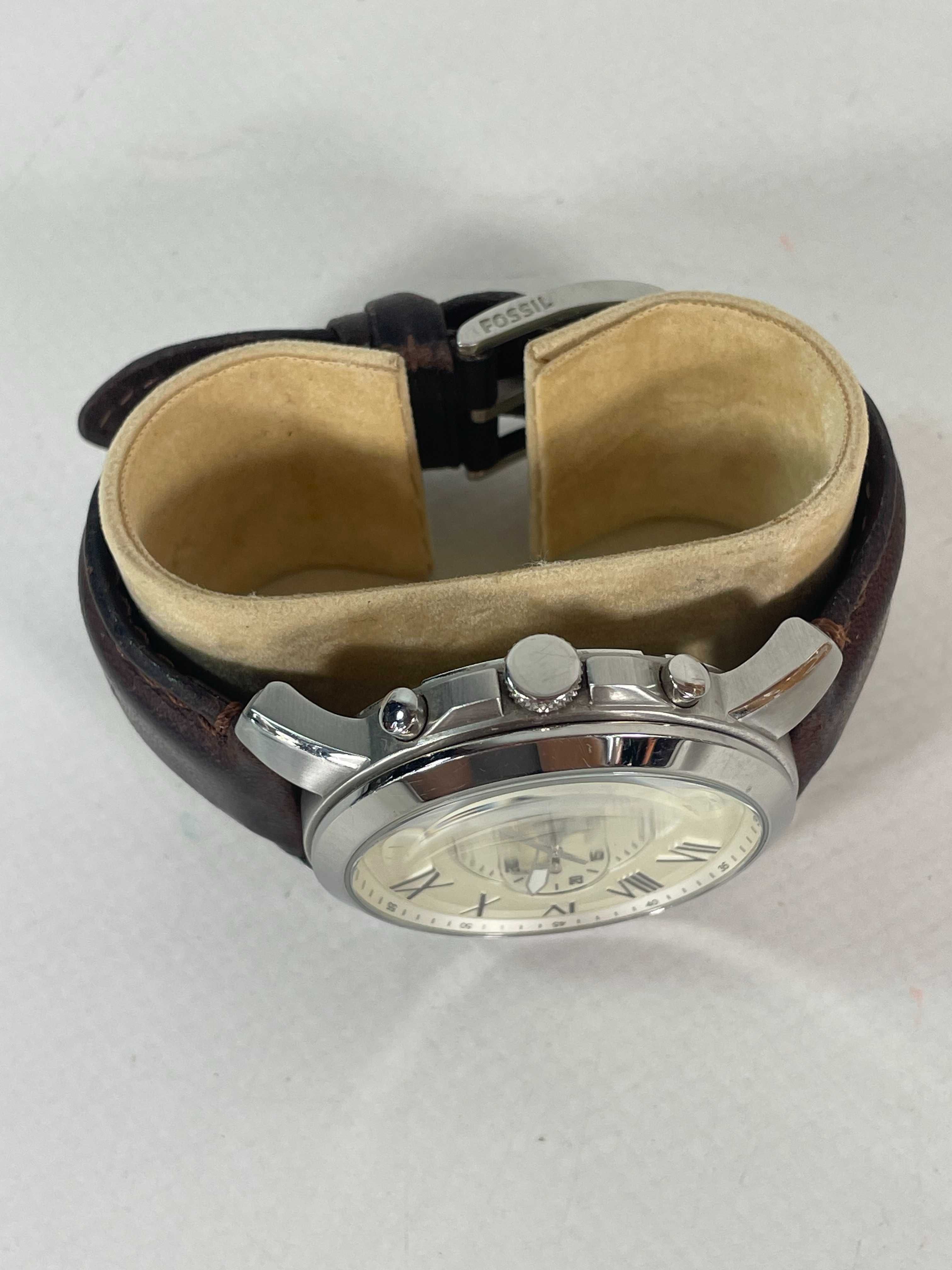 Zegarek męski wysokiej klasy marki Fossil. Model FS4735
