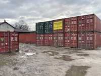 Kontener morski budowlany schowek  magazyn kontenery na Placu fv vat