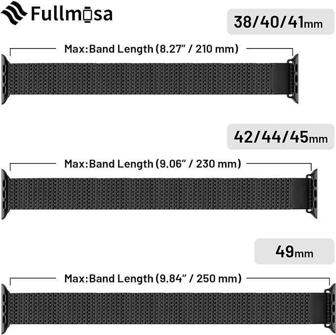 Fullmosa EA0106 etui  magnetyczna bransoleta Apple Watch SE 9 8 7 49mm