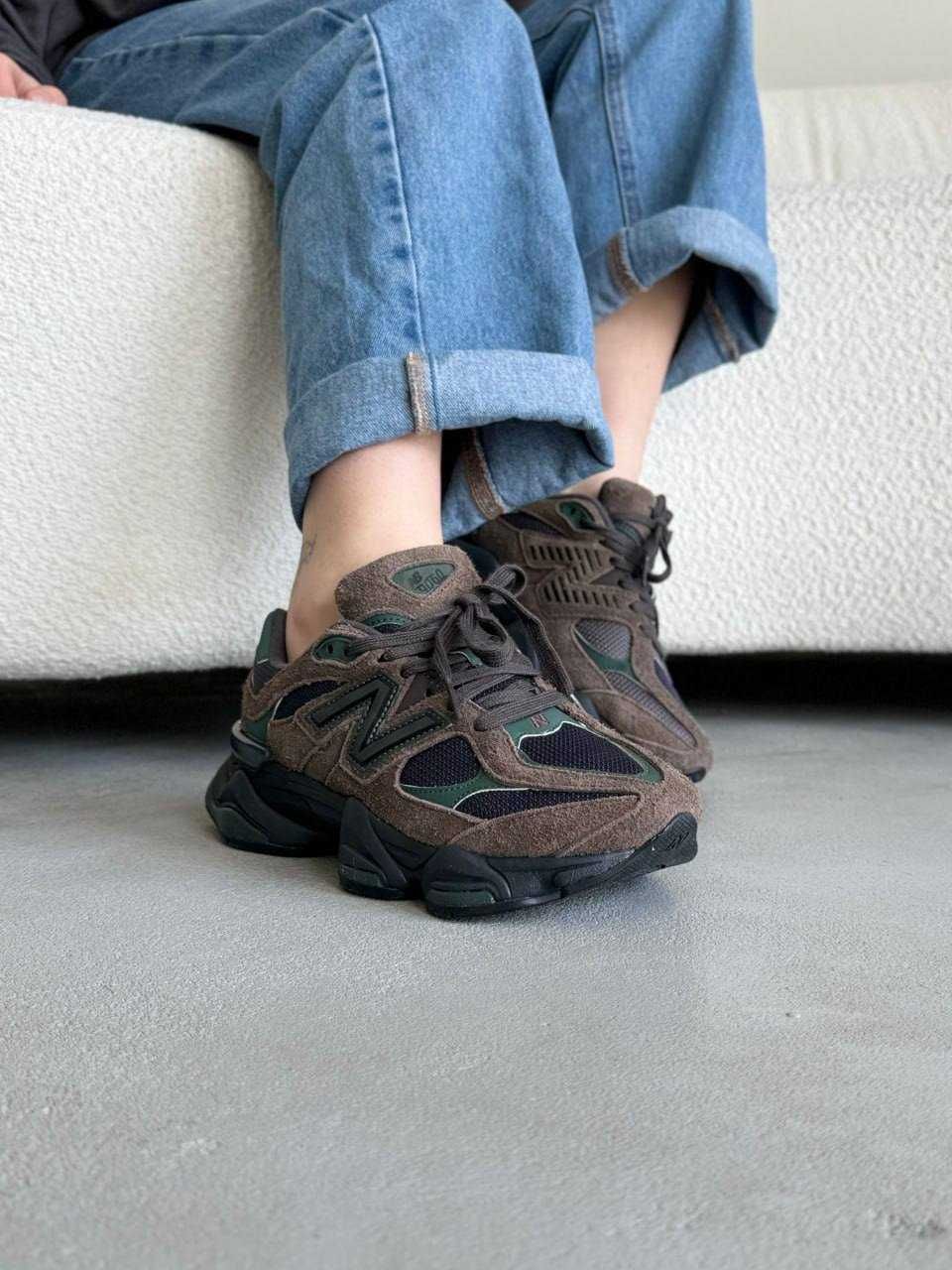 New Balance 9060 Beef and Broccol Brown Black