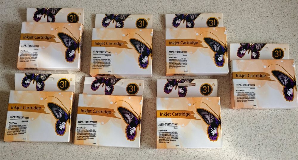 Tinteiros compatíveis Epson