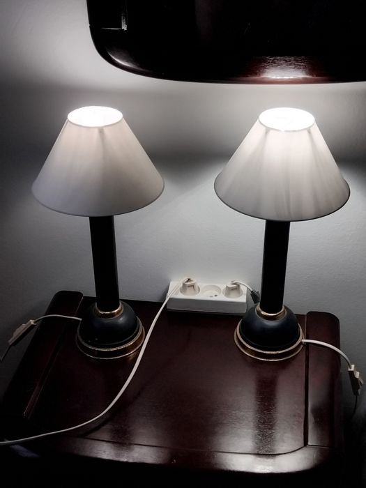 Candeeiros mesa de cabeceira