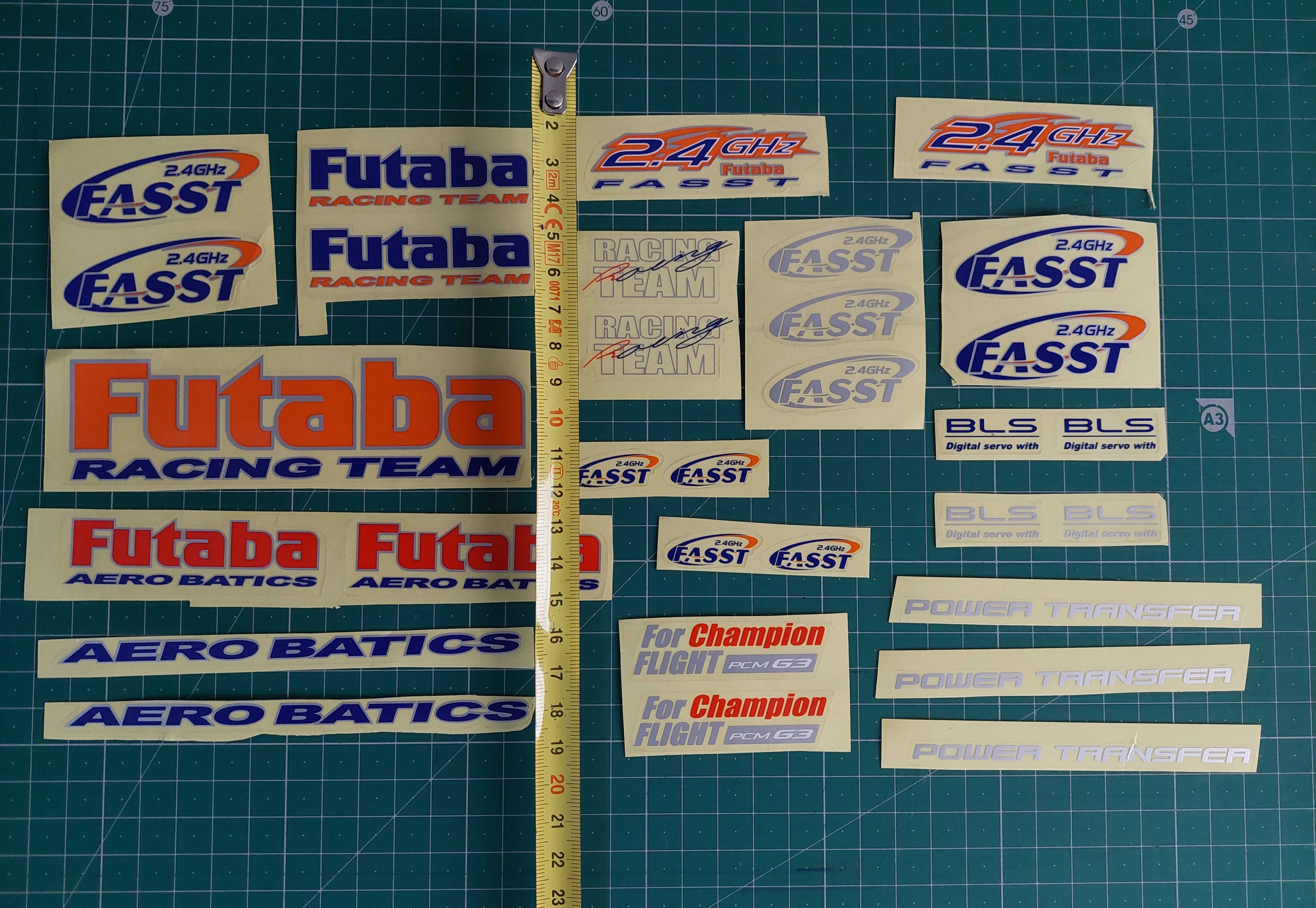 Autocolantes Futaba. ( RC, Modelismo)