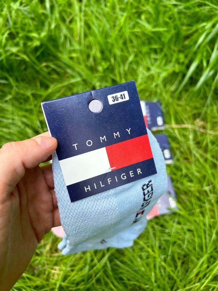 Жіночі якісні шкарпетки Tommy Hilfiger. Женские носки