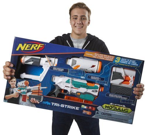 Бластер НЁРФ Модулус "Три-Страйк" Nerf Modulus Tri-Strike Blaster