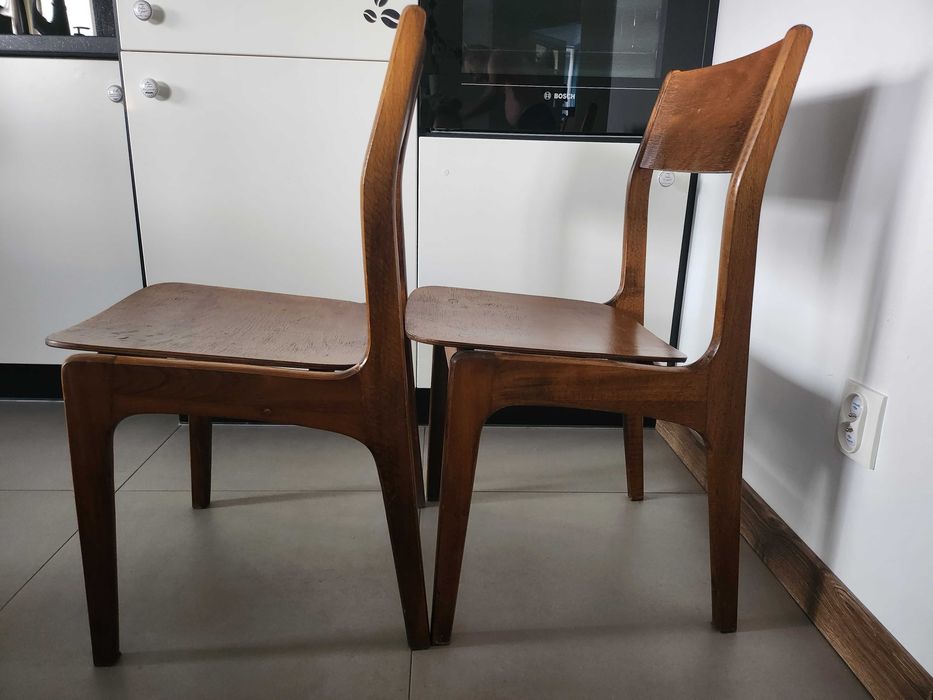 Krzesła ASTER - Opolskie Fabryki Mebli PRL, loft x 2 szt.