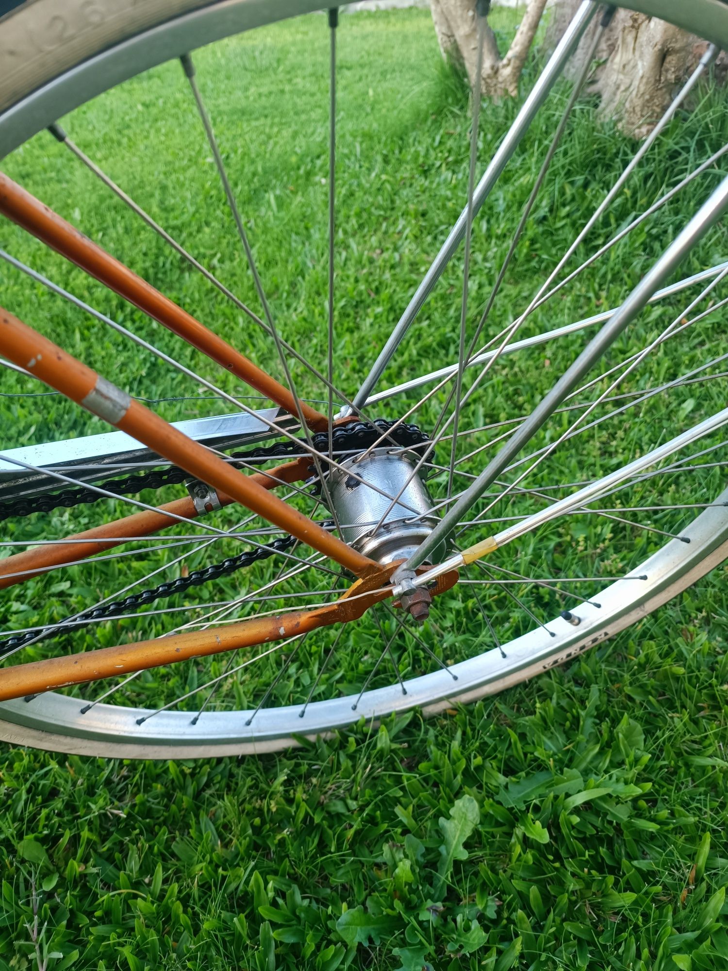 Bicicleta antiga marca puch