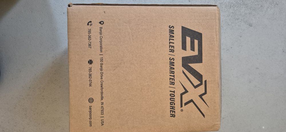 Elektrozawór, zawór płuczki banjo evx121, ditch witch jt20, jt2020