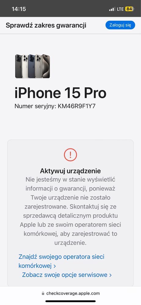 iPhone 15 pro 128gb Czarny NOWY! Dowód zakupu!