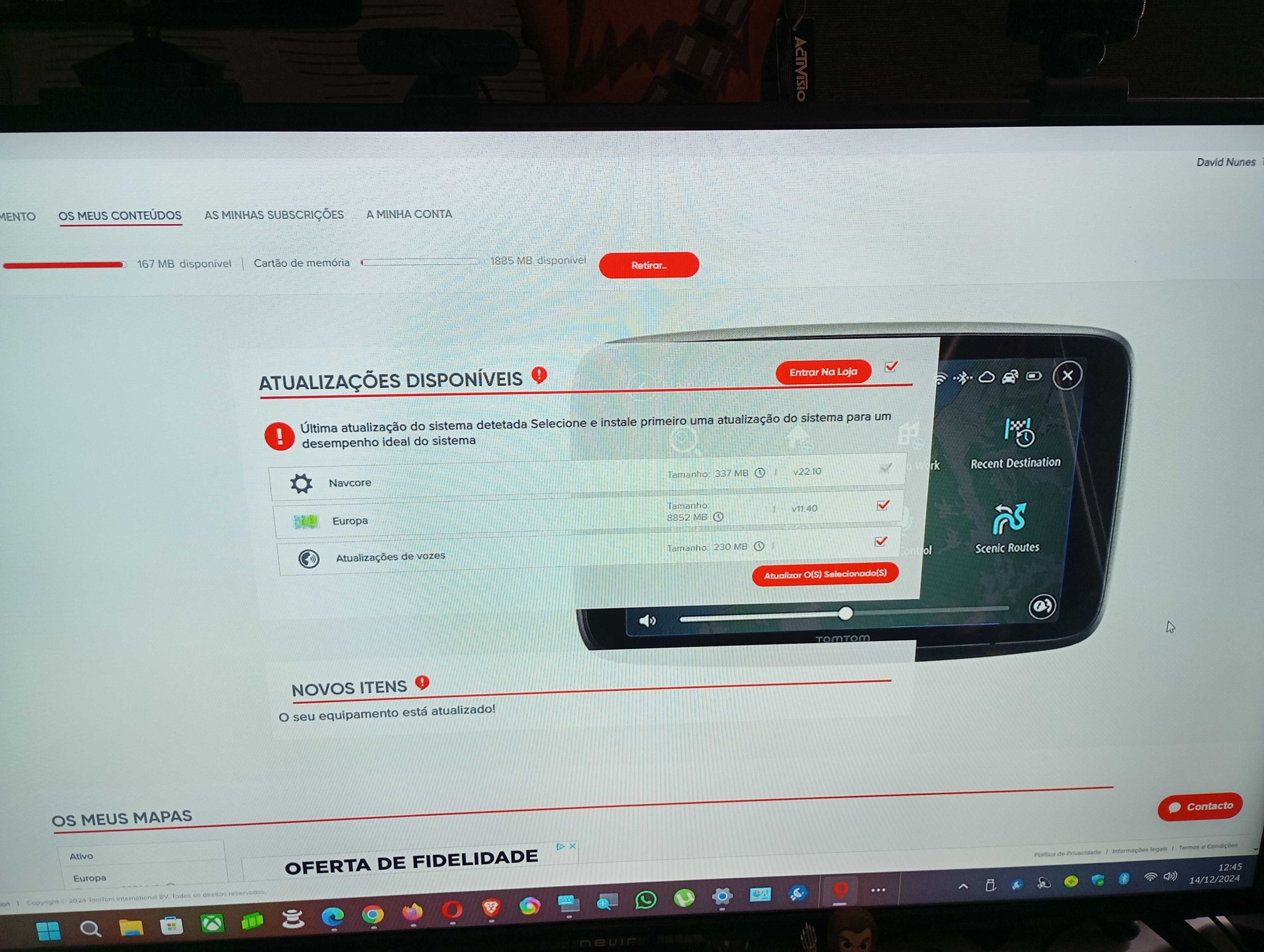 TomTom Go 60 atualizado