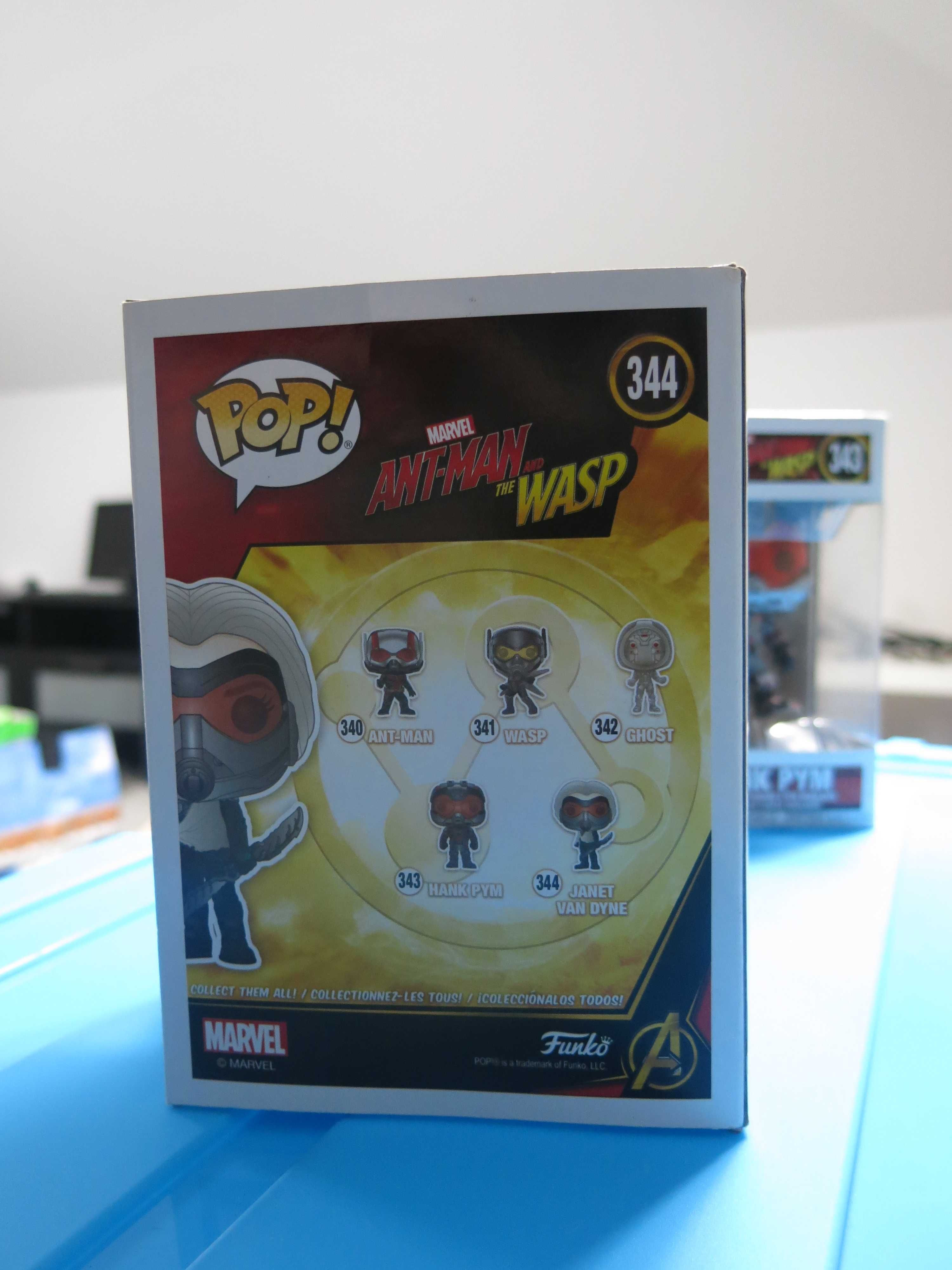 Pop Funko - Janet Van Dyne do Ant-Man and the Wasp