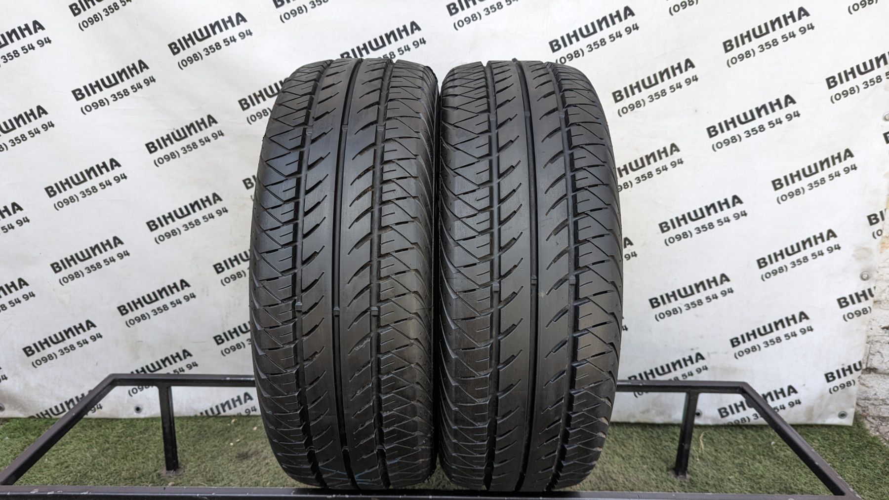 Шини 225/60 R 16C Continental VancoContact 2. Літо пара. Колеса склад.