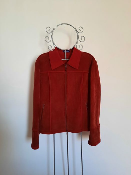 Casaco vermelho inverno