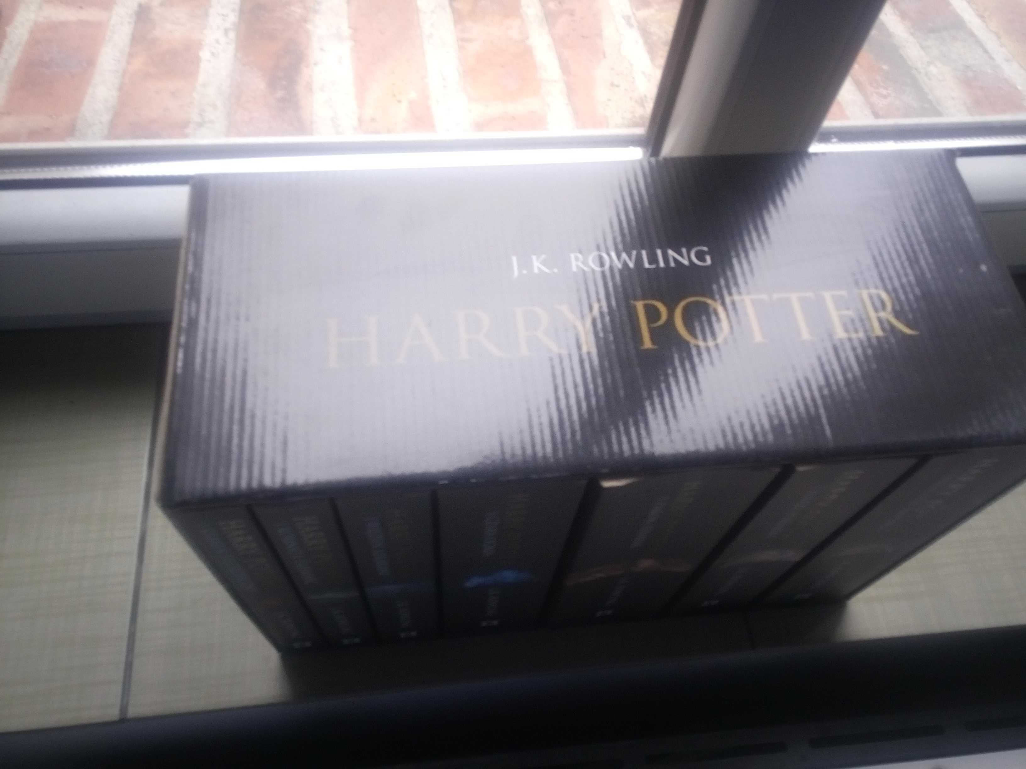 Harry Potter książki czarna kolekcja