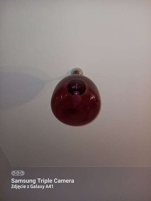 Lampa wisząca sufitowa szklana
