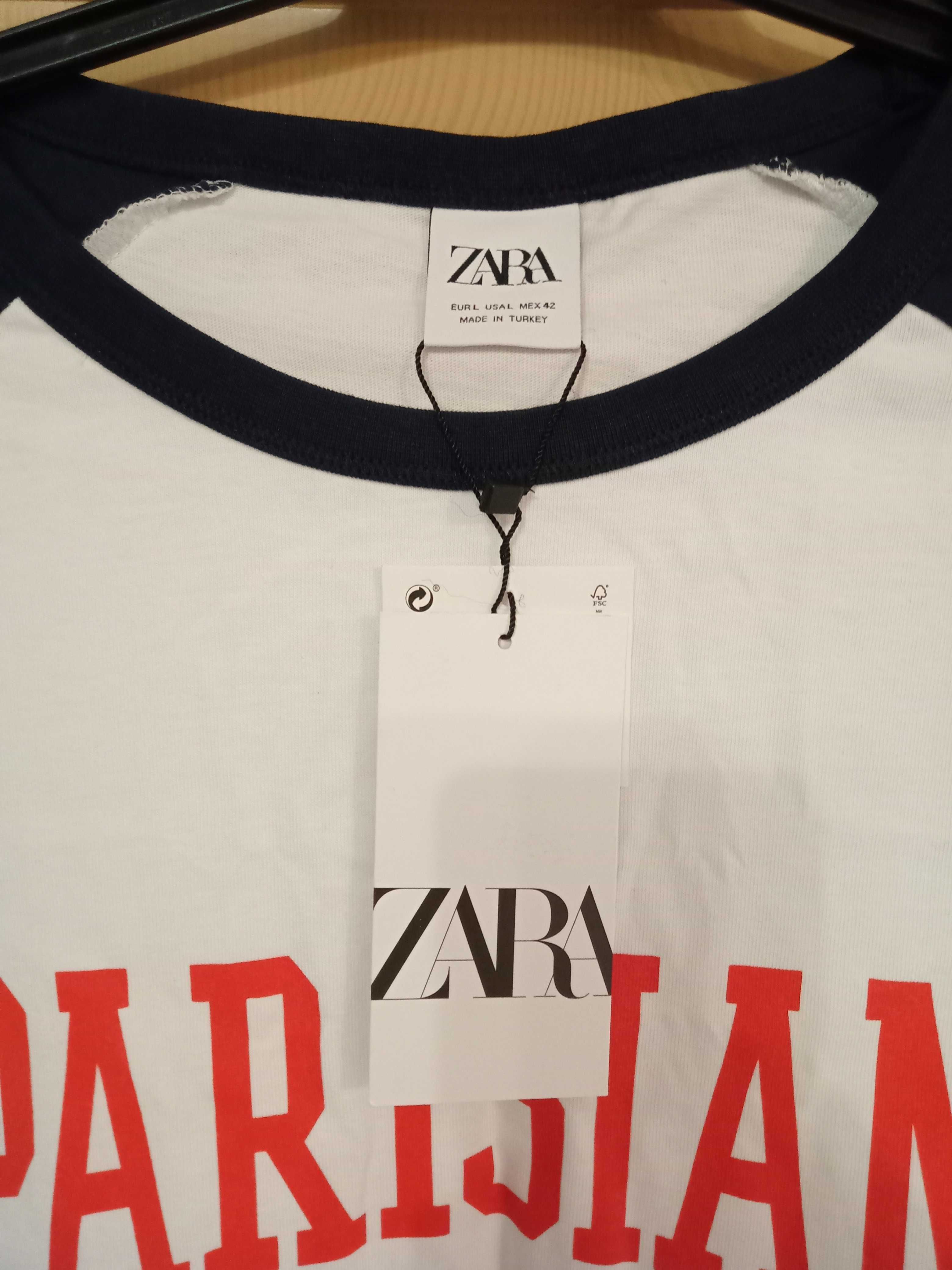 Новый мужской свитшот, реглан ZARA L